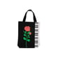 Keyboard with Rose Tote Bag 13